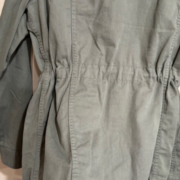NEW WithOUT TAGS! Gap Olive Green Women's Utility ANORAK Jacket Medium AWESOME! - Picture 10 of 15